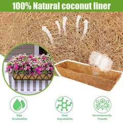 Karlliu liner being filled with soil and plants showing easy planting and root support benefit