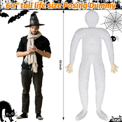Kathfly 6ft scale next to door displaying true human-scale for porch setups
