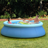 KAWIVAST front view of 10ft pool showing full setup and easy access