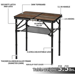 Kcmploro MDF tabletop close-up showing scratch-resistant surface for easy cleaning