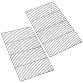 KEESHA stainless steel grill grate front view showing durable construction and fit