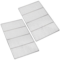 KEESHA stainless steel grill grate front view showing durable construction and fit