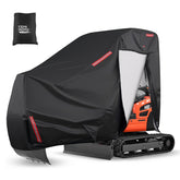 KEMIMOTO front view on Kubota U17 showing full coverage and protection