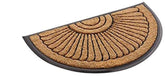 Kempf front view half-round mat enhancing curb appeal and welcome look