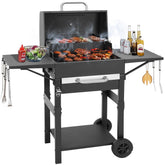 Kendane front view showing full grill setup and generous cooking space