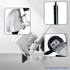 Kerlista 9-inch blade close-up showing clean-edge capability and fast cutting