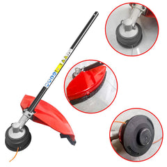 Kerlista metal blade mounted on shaft highlighting cutting edge for thick brush