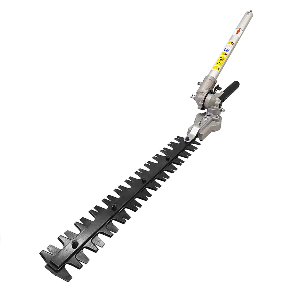Kerlista front view of hedge trimmer attachment showing form and OEM fit benefit