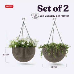 Keter sealed inner bowl with removable drainage plug for flexible indoor outdoor use