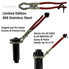 Keyfit Tools angled jaw detail showing precision grip for easier access
