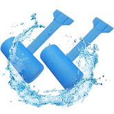 Kigley front packaging showing two blue headrest pillows and kit benefits