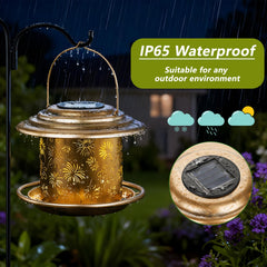KIMERSE seed tray with drainage holes keeping bird seed dry and fresh