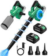 KIMO front unit showing blower vacuum design and easy portability benefit