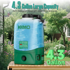 KIMO 31-inch telescopic wand extended to reach tall plants