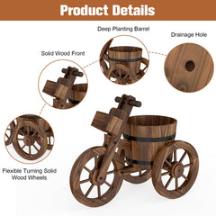 kinbor wood grain and wheel texture showing sturdy construction and charm