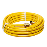 Kinchoix CSST front view shows full 37ft coil and male fittings for easy installation