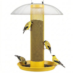 Kingsyard front view of hanging feeder showing full assembly and benefits