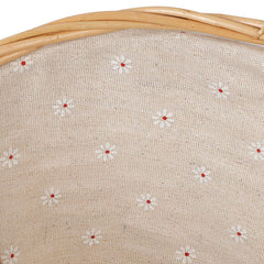 KINJOEK handle and reinforced rim detail, comfortable carrying and sturdy support