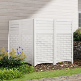 KINYING front view of assembled panels showing clean concealment and curb appeal