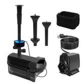 KioGro front view of pump showing sturdy housing and compact footprint benefit durability