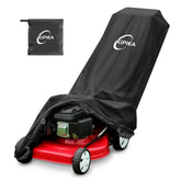 Kipiea front view on mower showing full weather protection benefit