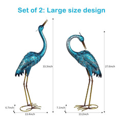 Kircust side profile of standing heron showing tall silhouette benefit