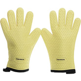 Kitchen Perfection front view of glove pair showing protective length and fit
