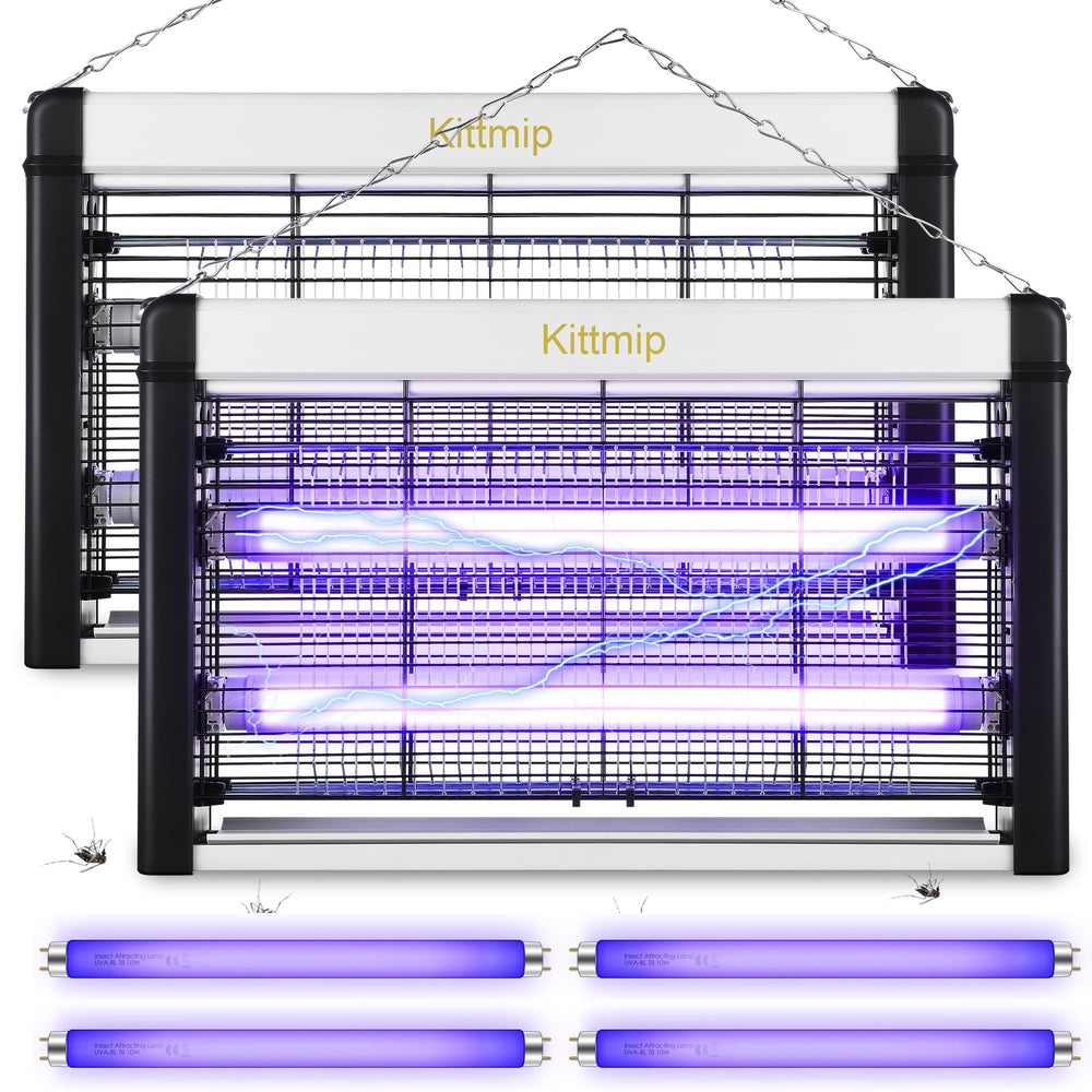 Kittmip front view of two-unit pack showing compact design and immediate insect control benefit