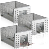 Kittmip front view of three traps showing coverage benefit