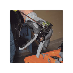 Klein Tools automatic wire stripper detail stripping PV insulation quickly and accurately