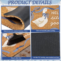 Klyyo Clyro side view PVC backing demonstrating non-slip stability
