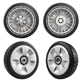 KMHGD front wheel packaging showing two front wheels and benefits