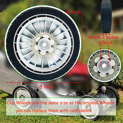 KMHGD wheel bore detail emphasizing 0.5-inch bore accuracy