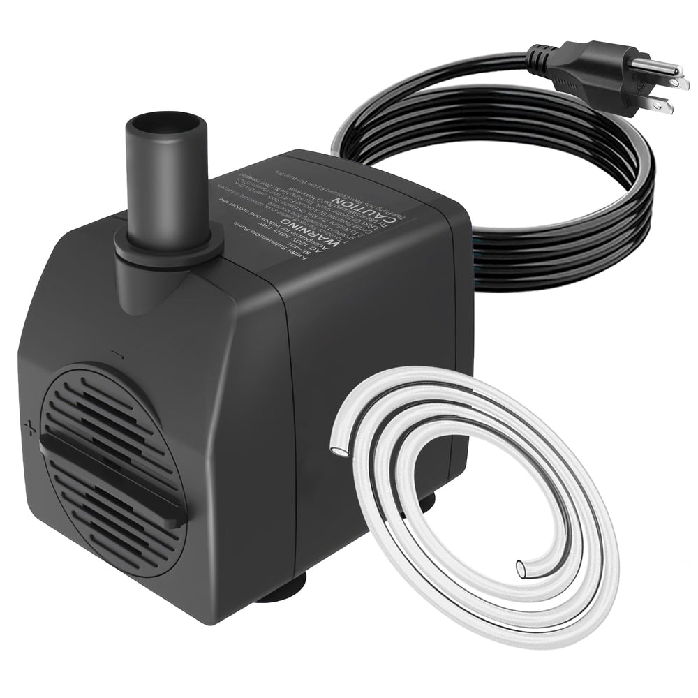 Knifel pump front view showing compact design and stable base for reliable placement