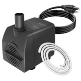 Knifel pump front view showing compact design and stable base for reliable placement