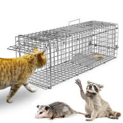 KOCASO front view of cage trap showing secure doors and safe capture