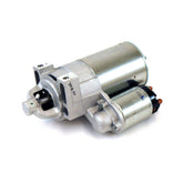 Kohler starter assembly front view showing mounting points and flywheel engagement benefit of reliable starts