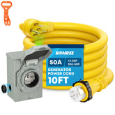 Kohree front packaging showing inlet box and cord for easy installation