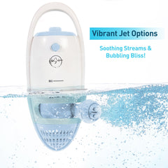 KokoSelene suction cups mounted on tub wall providing secure, tool-free setup
