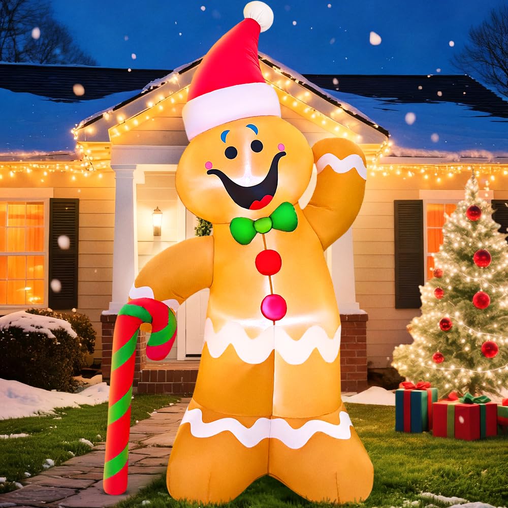 KOOY gingerbread front view showing festive design and instant curb appeal