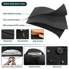 Krismile heavy woven handle detail for easy installation and faster removal