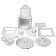 KTWT skimmer front view showing full faceplate and clean finish for easy replacement