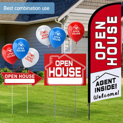 Kuco yard sign close-up showing durable printed material and finish