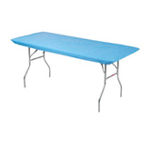 Kwik-Covers front packaging bundle of five showing light blue covers and compact box benefit quick access