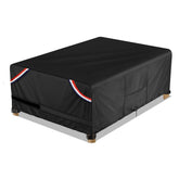 KylinLucky front view cover protecting coffee table from rain and dust
