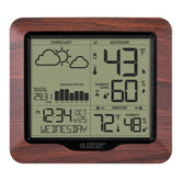 La Crosse Technology front display showing forecast icons and temps for quick reference