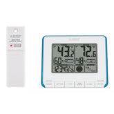 La Crosse Technology front display showing temperature and humidity for quick reference