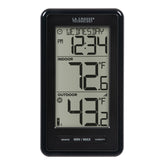 La Crosse Technology display front view showing large digits for quick reading