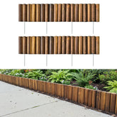LáLáGreen front view of 2-pack edging showing neat garden border benefit