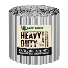 Land Guard front view of rolled 12in edging showing clean modern finish and durability